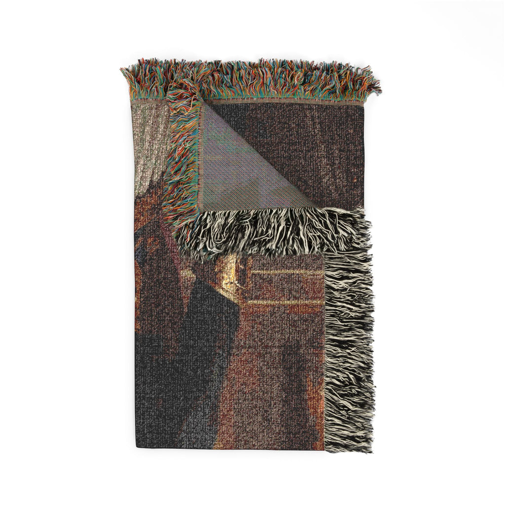 The Pharaoh's Reign™ – Custom Royal Egyptian Pet Woven Blanket