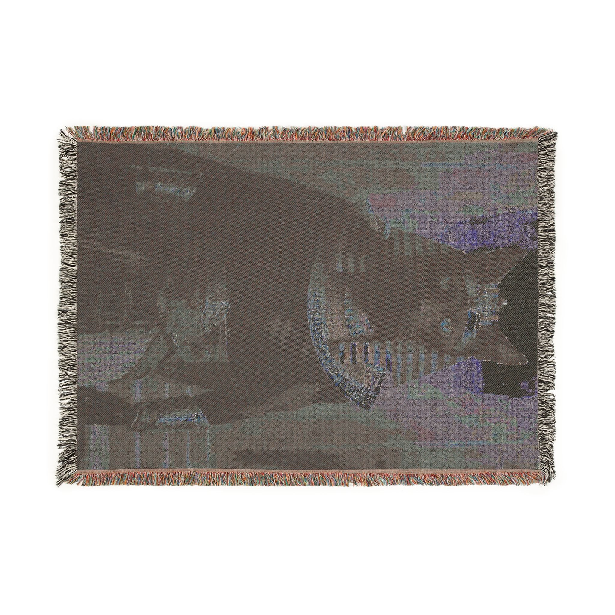 The Pharaoh’s Reign - Custom Royal Egyptian Pet Woven Blanket