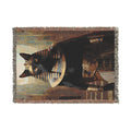 The Pharaoh’s Reign - Custom Royal Egyptian Pet Woven Blanket