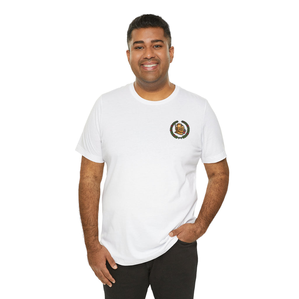 Golden Knight on Break: Unisex Graphic T-Shirt